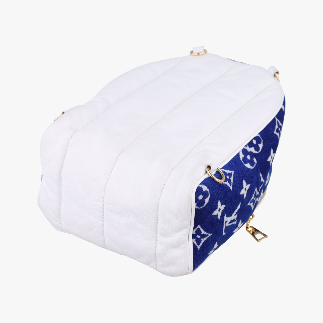 Palm Springs mini LV Match CollectionBLUEMonogram Jacquard VelvetM46207ICチップ(LVマッチ) パームスプリングス ミニ 2022PFブルーモノグラム ジャカード ベルベットM46207ICチップ