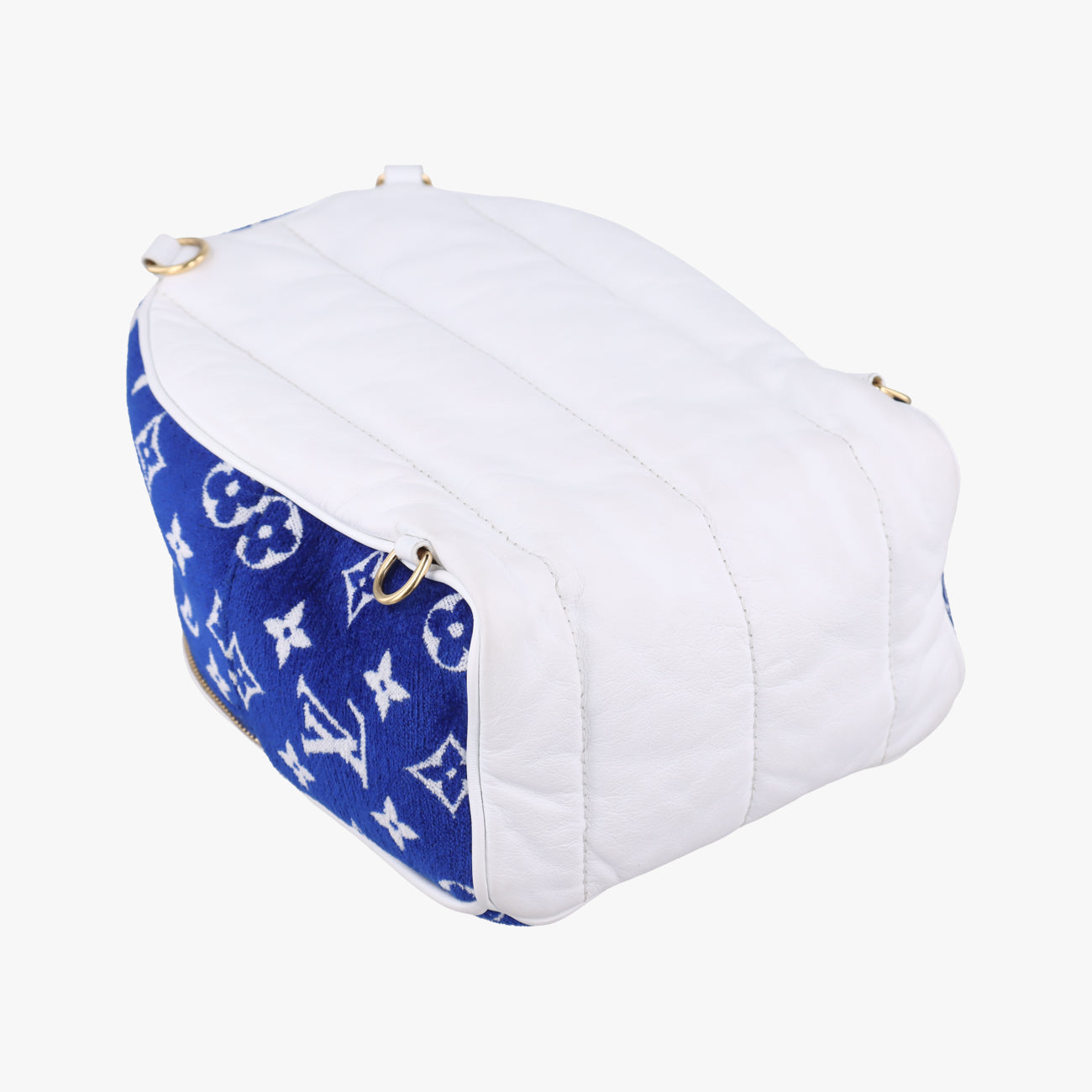 Palm Springs mini LV Match CollectionBLUEMonogram Jacquard VelvetM46207ICチップ(LVマッチ) パームスプリングス ミニ 2022PFブルーモノグラム ジャカード ベルベットM46207ICチップ