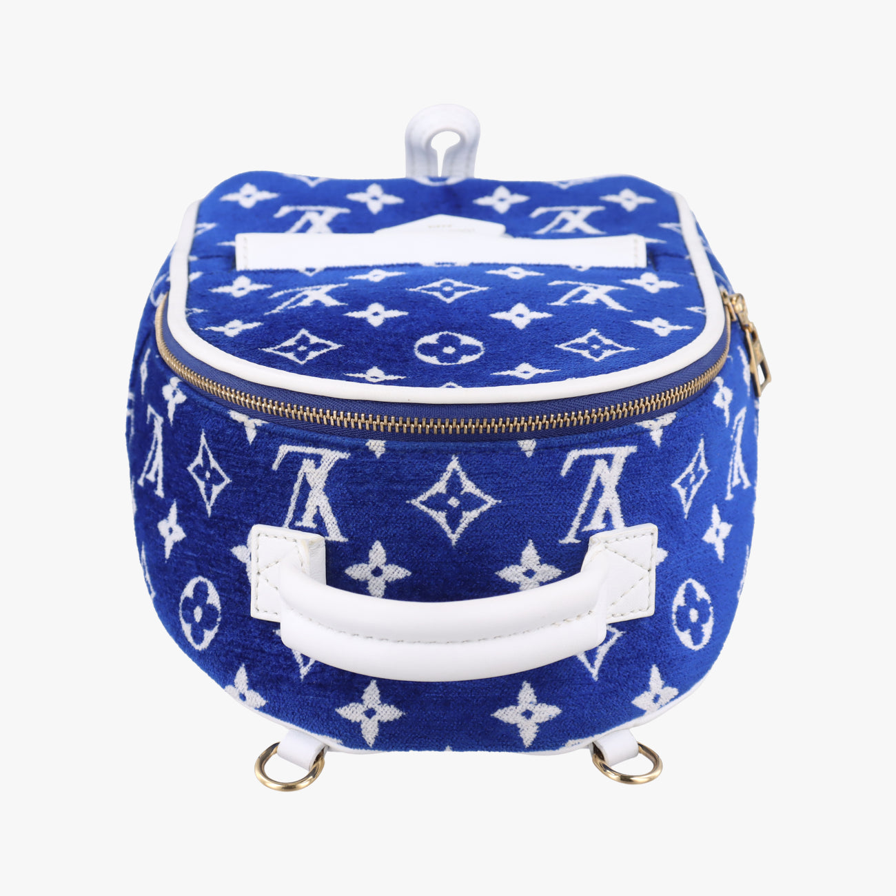 Palm Springs mini LV Match CollectionBLUEMonogram Jacquard VelvetM46207ICチップ(LVマッチ) パームスプリングス ミニ 2022PFブルーモノグラム ジャカード ベルベットM46207ICチップ