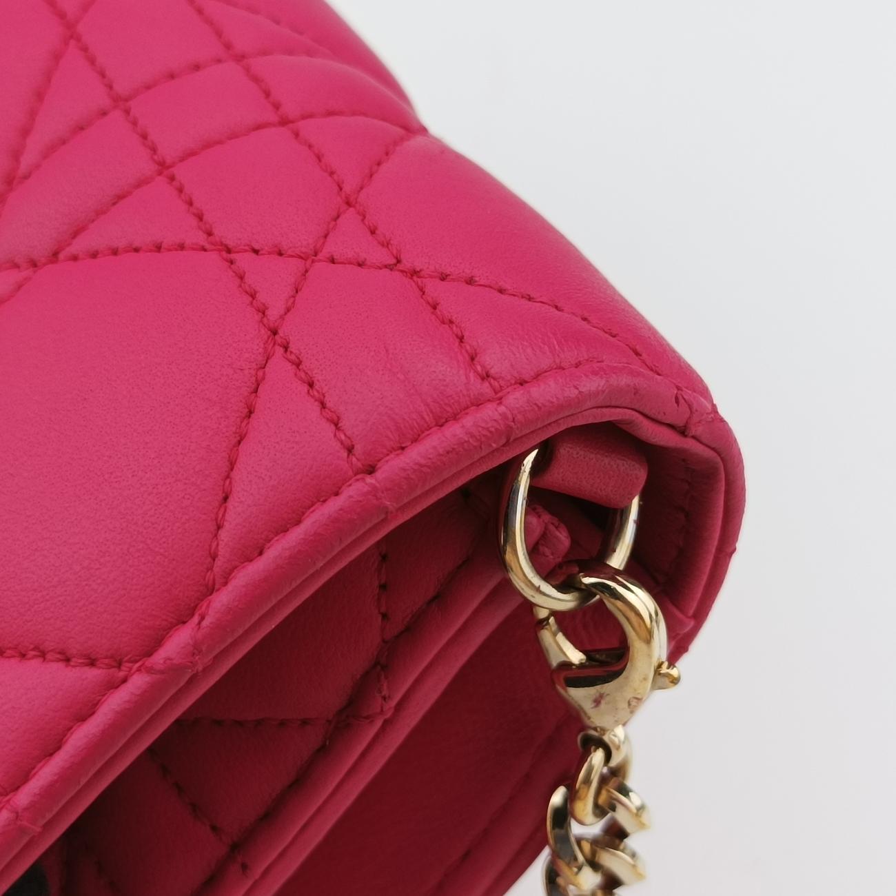 Cannage New LockPinklambskin12-MA-0165カナージュ ニューロックピンクラムスキン12-MA-0165