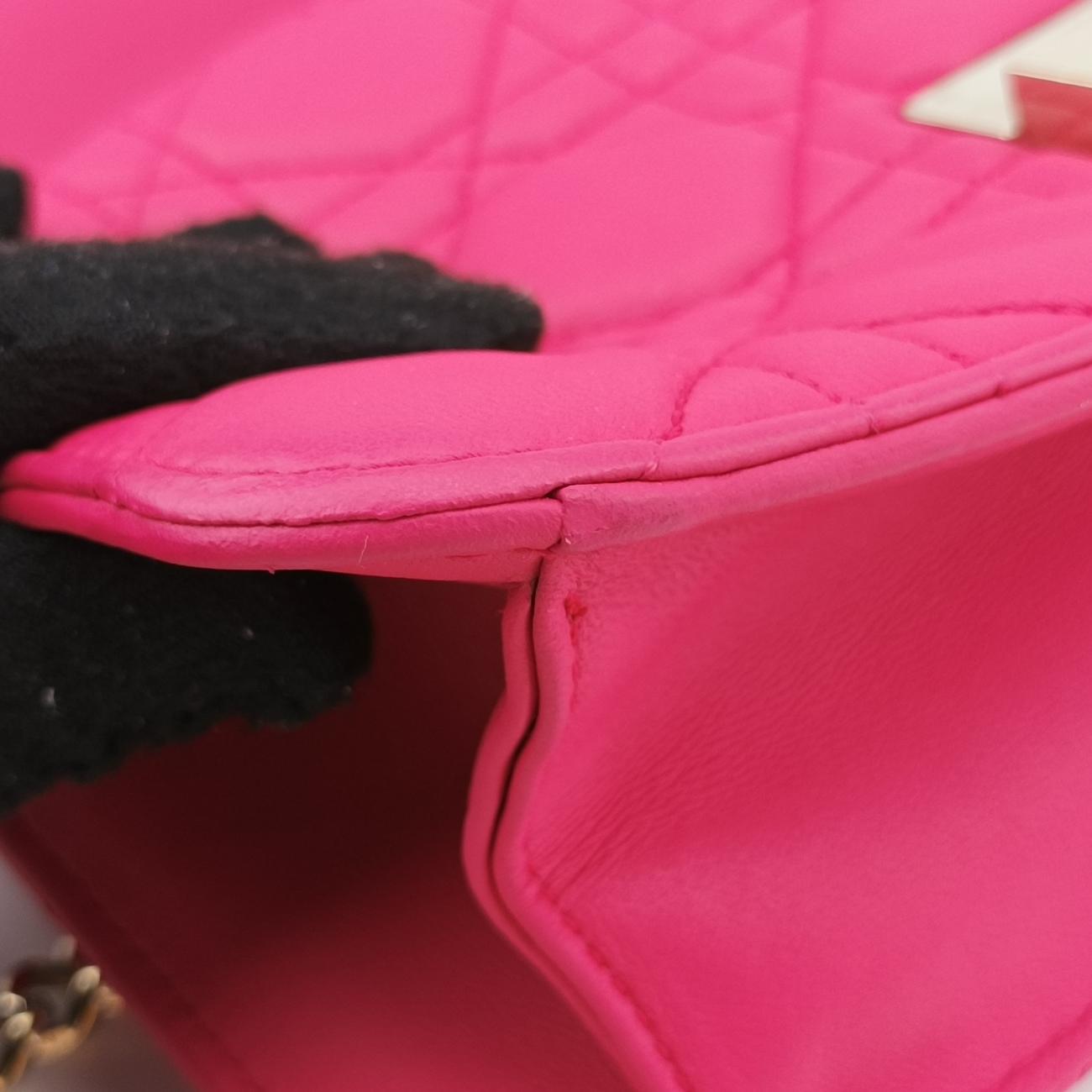 Cannage New LockPinklambskin12-MA-0165カナージュ ニューロックピンクラムスキン12-MA-0165