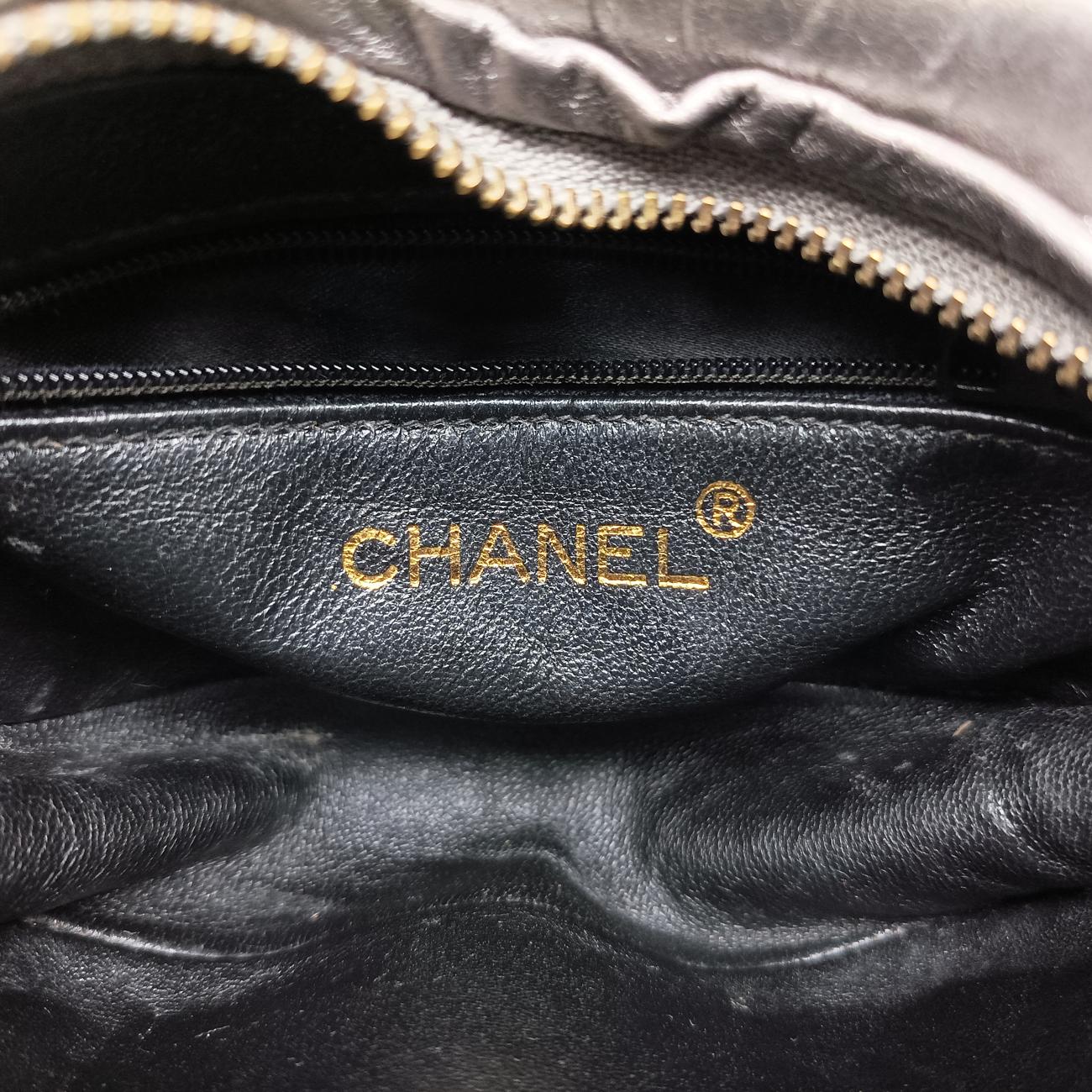 Coco mark fringeSilverlambskin1561090ココマーク フリンジシルバーラムスキン1561090
