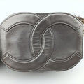Coco mark fringeSilverlambskin1561090ココマーク フリンジシルバーラムスキン1561090