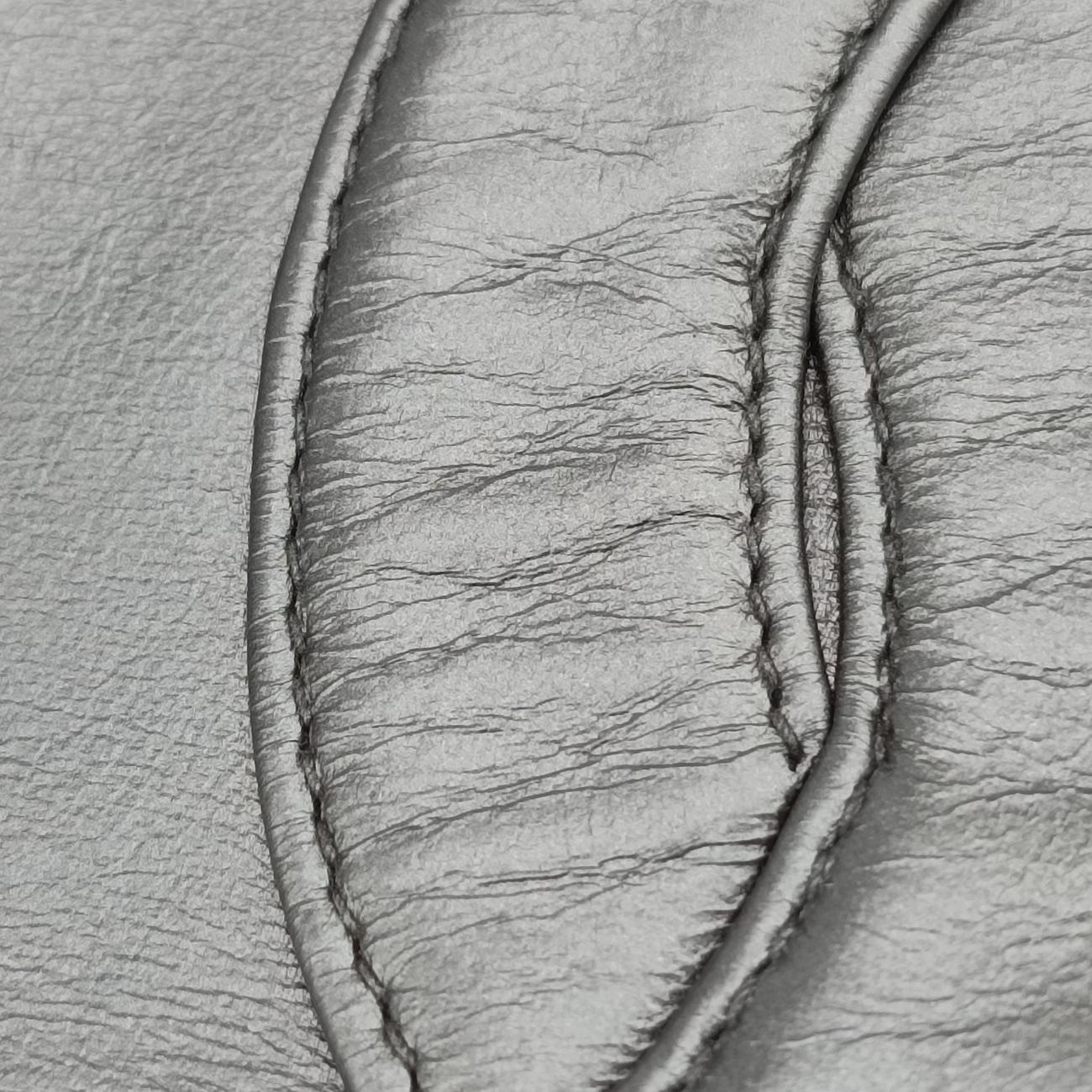 Coco mark fringeSilverlambskin1561090ココマーク フリンジシルバーラムスキン1561090