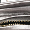 Coco mark fringeSilverlambskin1561090ココマーク フリンジシルバーラムスキン1561090