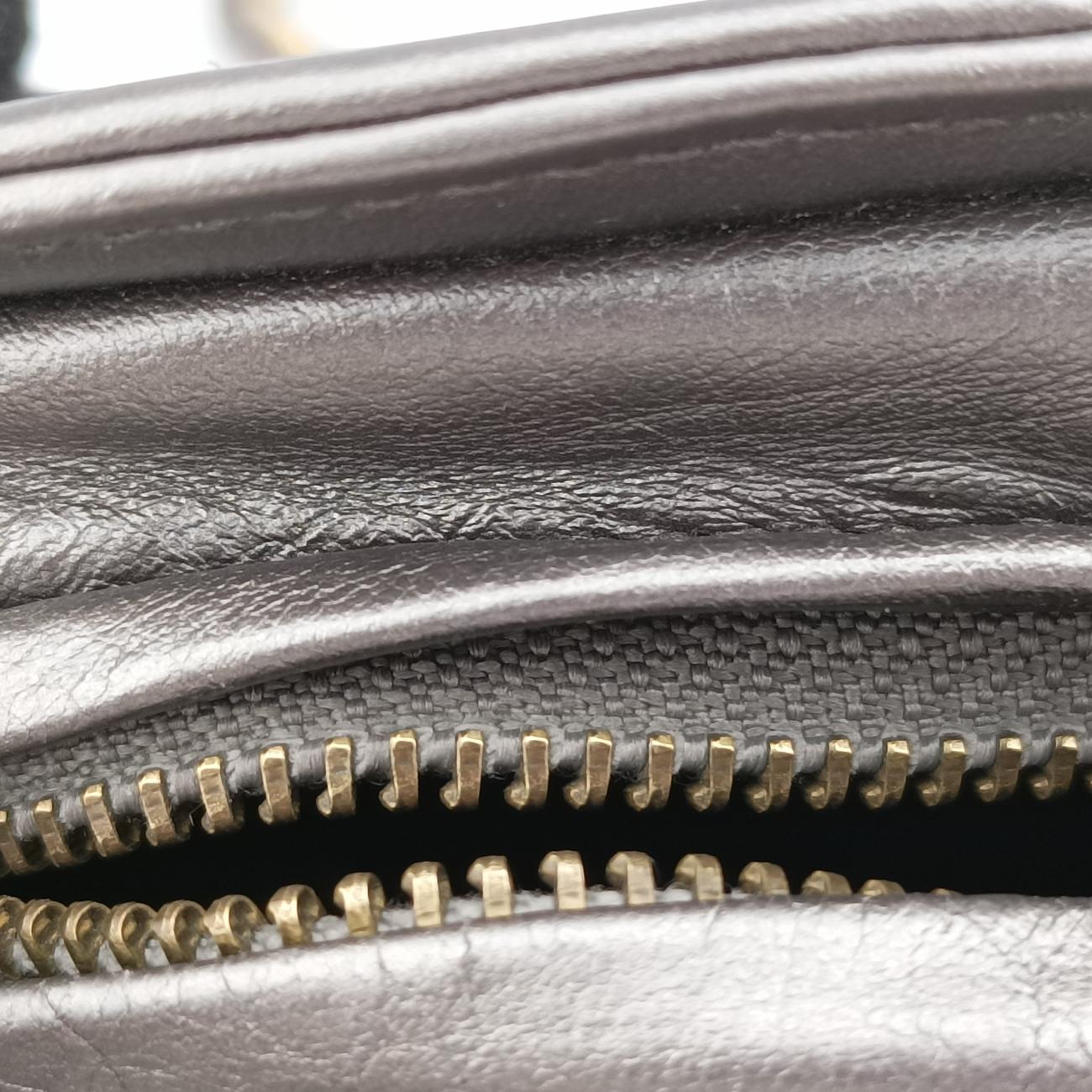 Coco mark fringeSilverlambskin1561090ココマーク フリンジシルバーラムスキン1561090