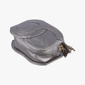 Coco mark fringeSilverlambskin1561090ココマーク フリンジシルバーラムスキン1561090
