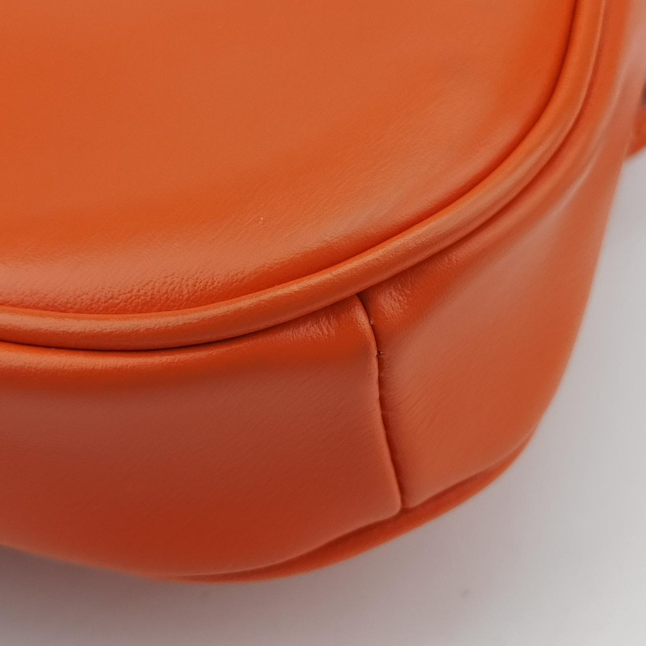 Printed TriangleOrangeLeatherS-CU-4251トライアングルオレンジレザーS-CU-4251