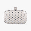 Studded Skull BoxWhiteLeather236715 000926スタッズ スカル ボックスホワイトレザー236715 000926