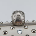 Studded Skull BoxWhiteLeather236715 000926スタッズ スカル ボックスホワイトレザー236715 000926