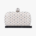 Studded Skull BoxWhiteLeather236715 000926スタッズ スカル ボックスホワイトレザー236715 000926