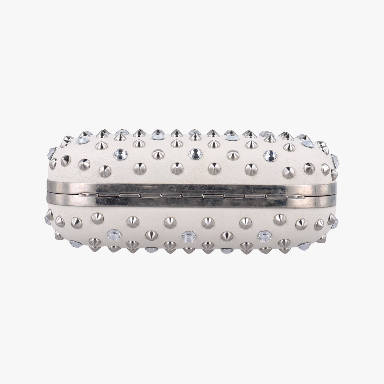 Studded Skull BoxWhiteLeather236715 000926スタッズ スカル ボックスホワイトレザー236715 000926