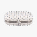 Studded Skull BoxWhiteLeather236715 000926スタッズ スカル ボックスホワイトレザー236715 000926