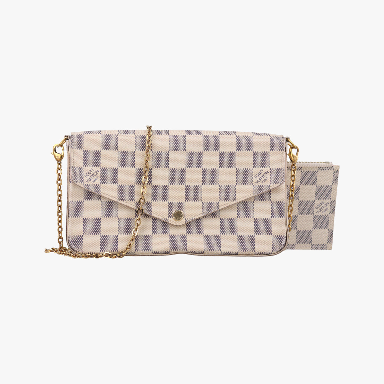 Pochette FeLICIEAZURDamier CanvasN63106MI1197ポシェットフェリシーアズールダミエキャンバスN63106MI1197