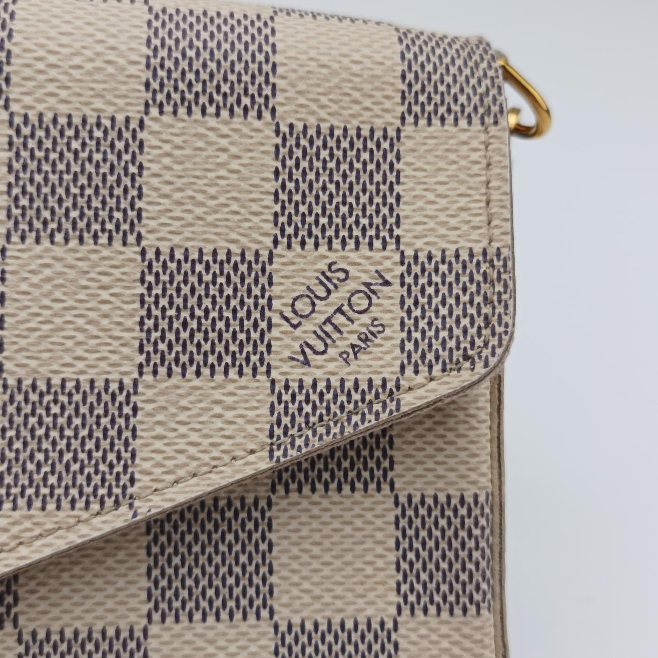 Pochette FeLICIEAZURDamier CanvasN63106MI1197ポシェットフェリシーアズールダミエキャンバスN63106MI1197