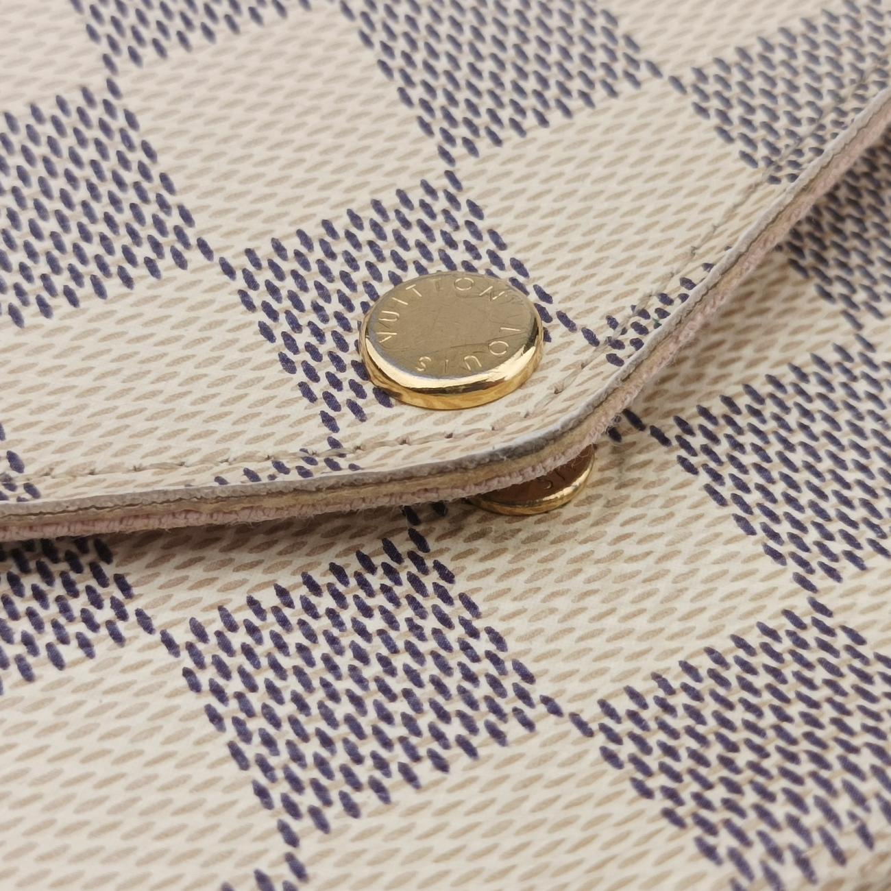 Pochette FeLICIEAZURDamier CanvasN63106MI1197ポシェットフェリシーアズールダミエキャンバスN63106MI1197