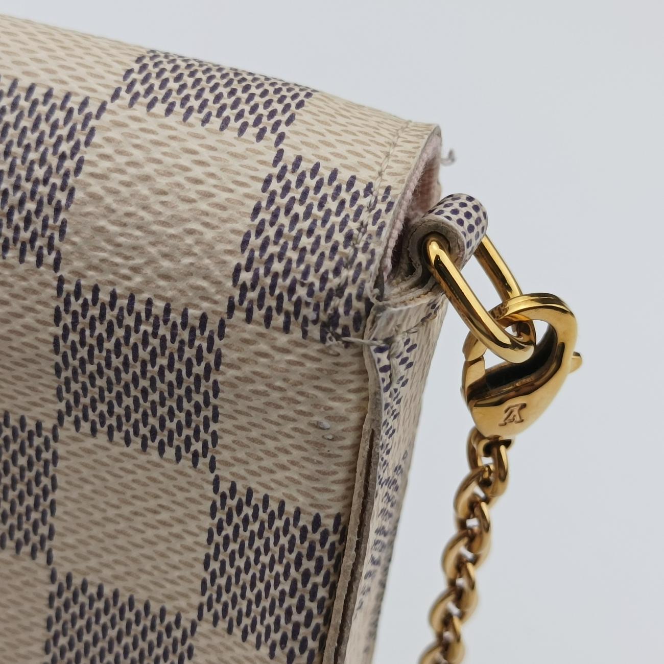 Pochette FeLICIEAZURDamier CanvasN63106MI1197ポシェットフェリシーアズールダミエキャンバスN63106MI1197