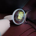 Matelasse coco markGreenPatent LeatherA9253420132553マトラッセ ココマークグリーンパテントA9253420132553