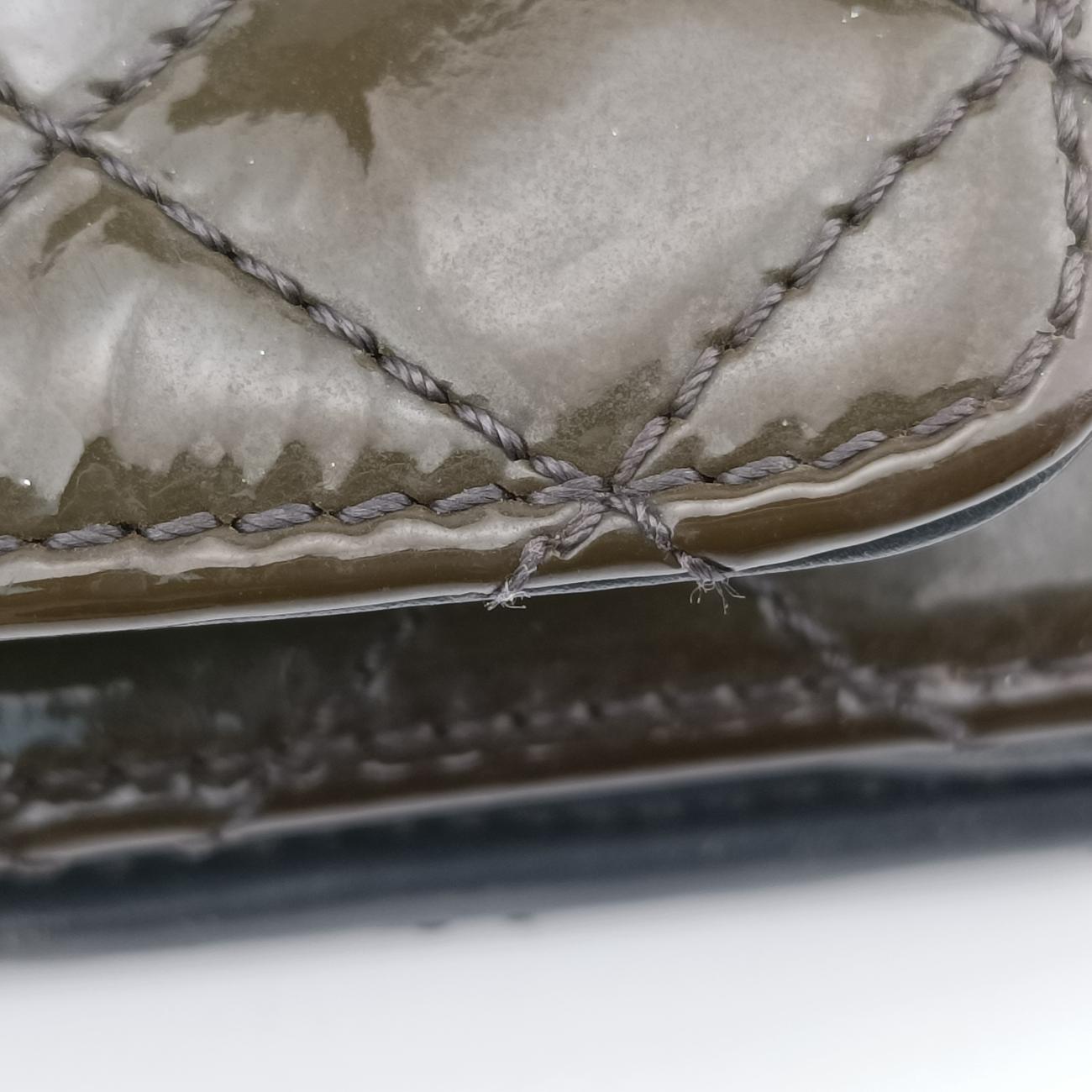 Matelasse coco markGreenPatent LeatherA9253420132553マトラッセ ココマークグリーンパテントA9253420132553