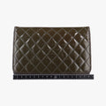 Matelasse coco markGreenPatent LeatherA9253420132553マトラッセ ココマークグリーンパテントA9253420132553