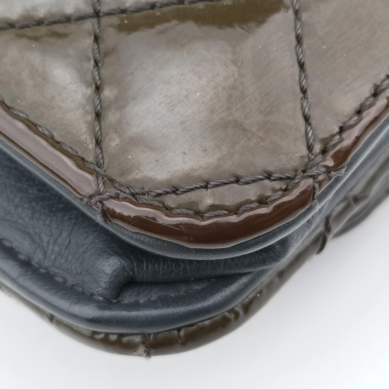 Matelasse coco markGreenPatent LeatherA9253420132553マトラッセ ココマークグリーンパテントA9253420132553