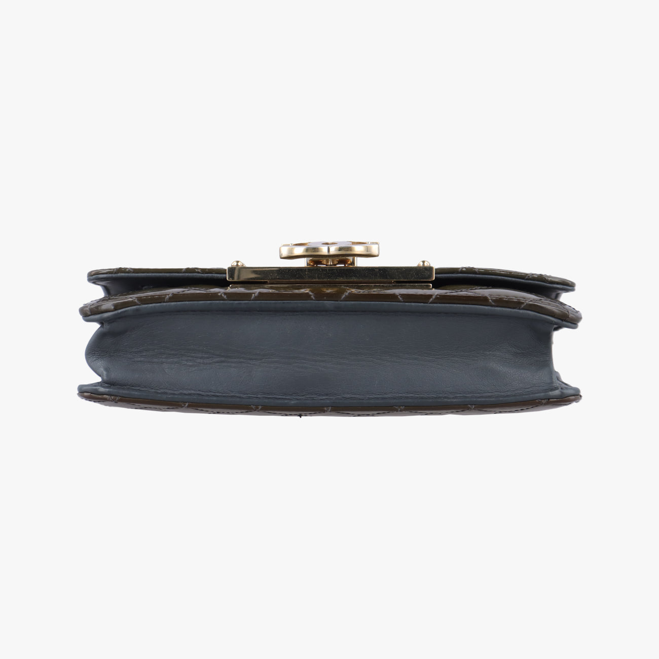Matelasse coco markGreenPatent LeatherA9253420132553マトラッセ ココマークグリーンパテントA9253420132553