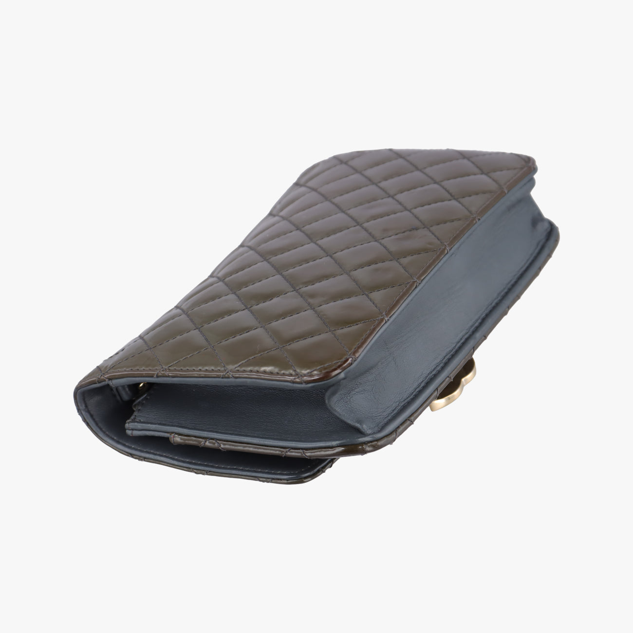 Matelasse coco markGreenPatent LeatherA9253420132553マトラッセ ココマークグリーンパテントA9253420132553