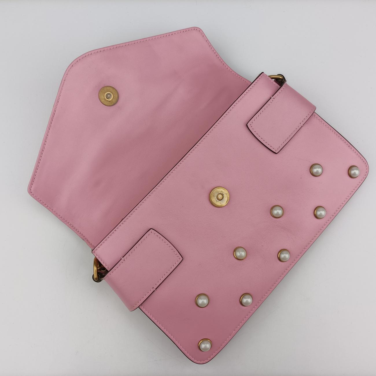 Broadway Pearl BeePinkLeather453778E022298395ブロードウェイ パール ビーピンクレザー453778E022298395
