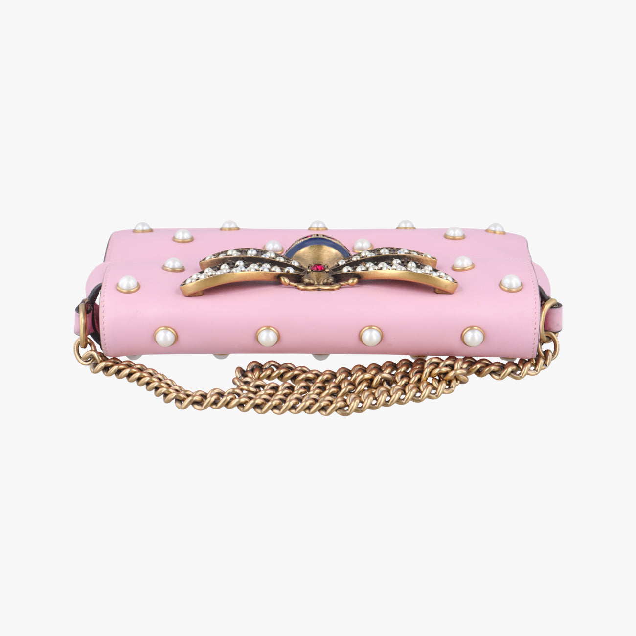 Broadway Pearl BeePinkLeather453778E022298395ブロードウェイ パール ビーピンクレザー453778E022298395