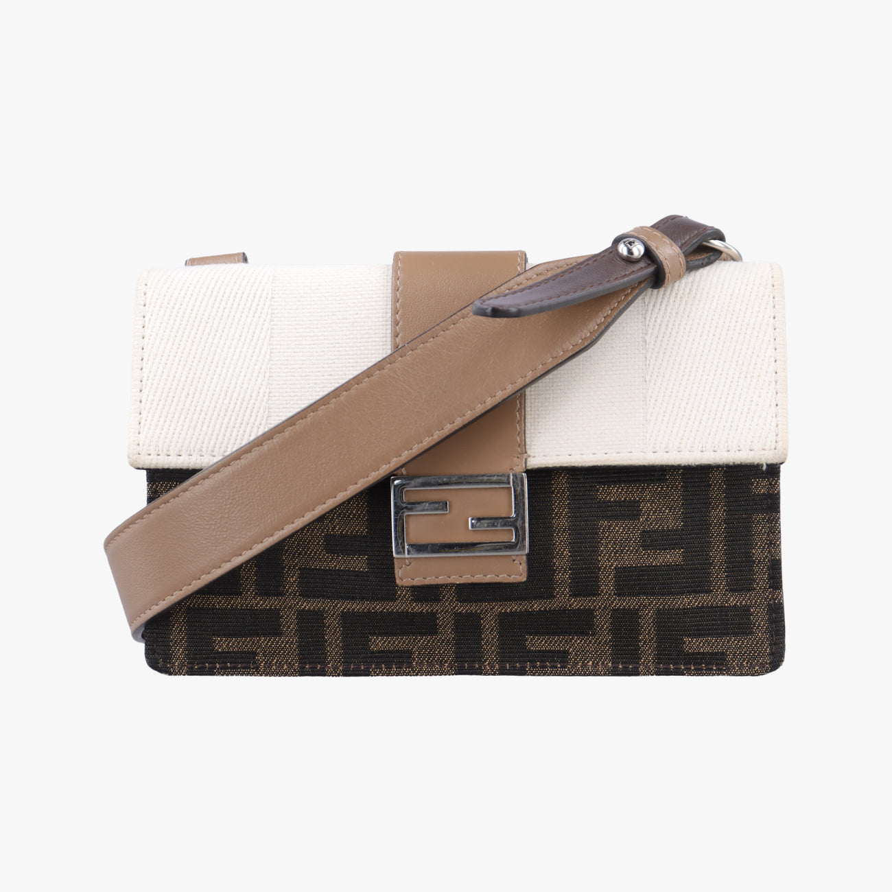 FF Logo Baguette slimMulticolourcanvas7M02957M0295 AB50 208-0397バゲット スリムマルチカラーキャンバス7M02957M0295 AB50 208-0397