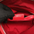 Lady Dior Cannage SoftRedLeather17-BO-0194レディディオール カナージュ ソフトレッドレザー17-BO-0194