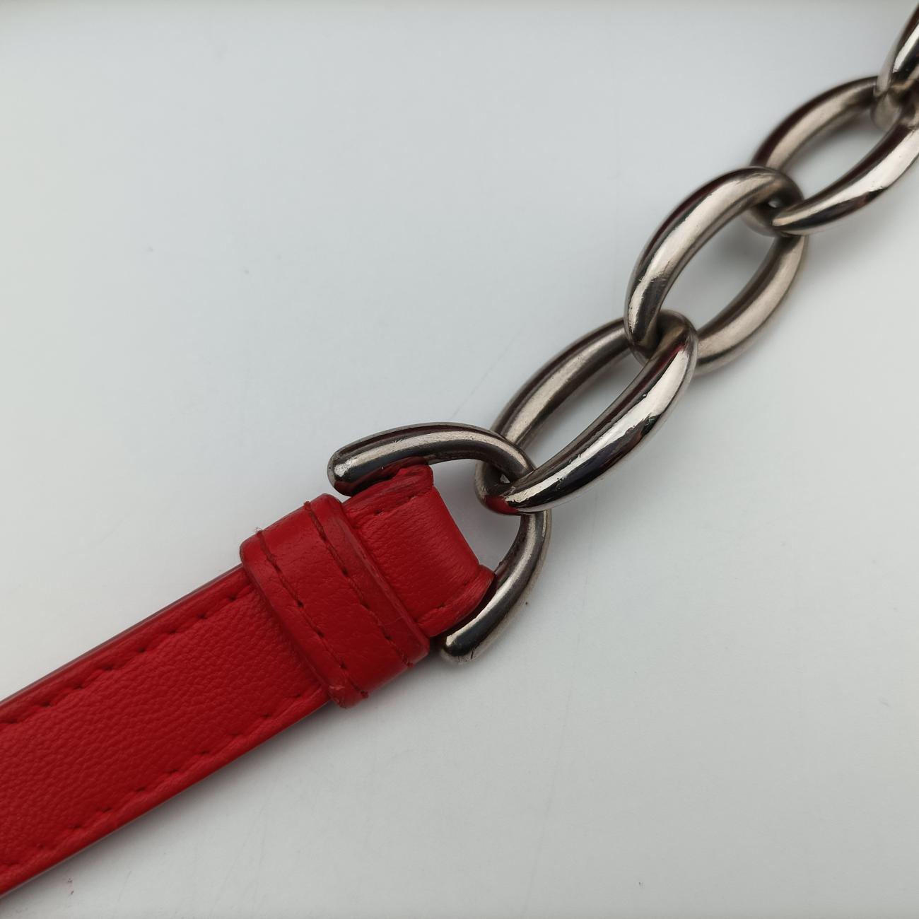 Lady Dior Cannage SoftRedLeather17-BO-0194レディディオール カナージュ ソフトレッドレザー17-BO-0194