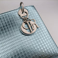 Lady DiorSilverPatent Leather12-BO-1125レディディオールシルバーパテント12-BO-1125