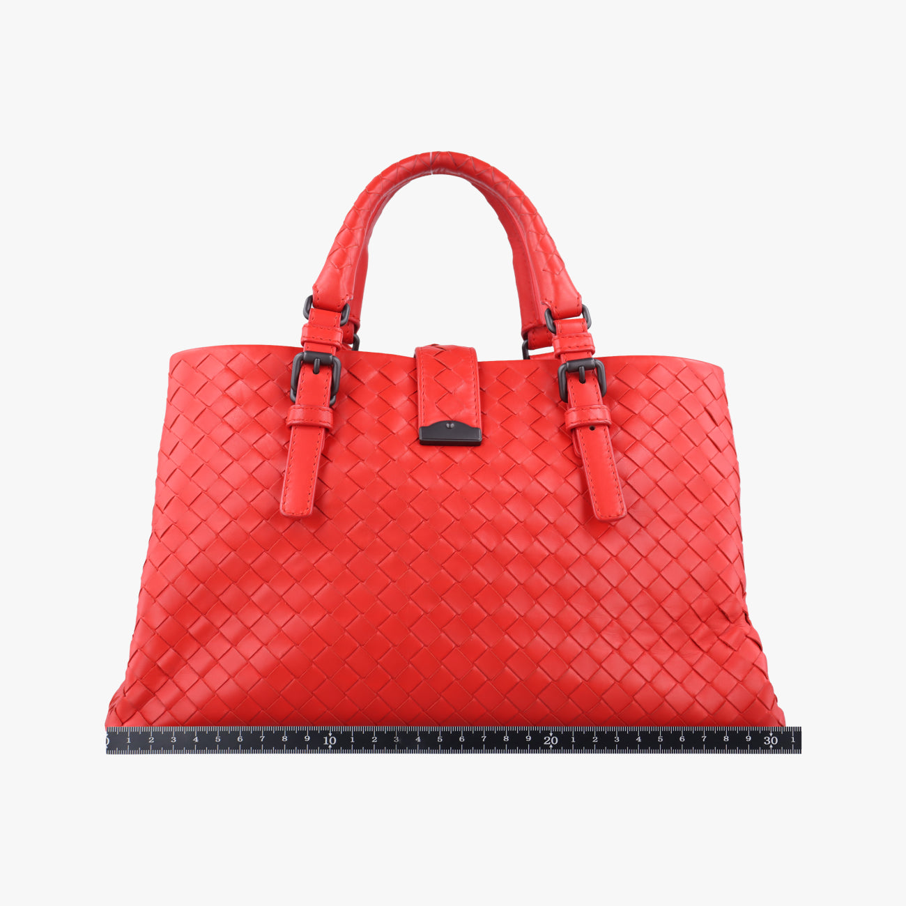 Roma IntrecciatoRedlambskinB05515147Sローマ イントレチャートレッドラムスキンB05515147S