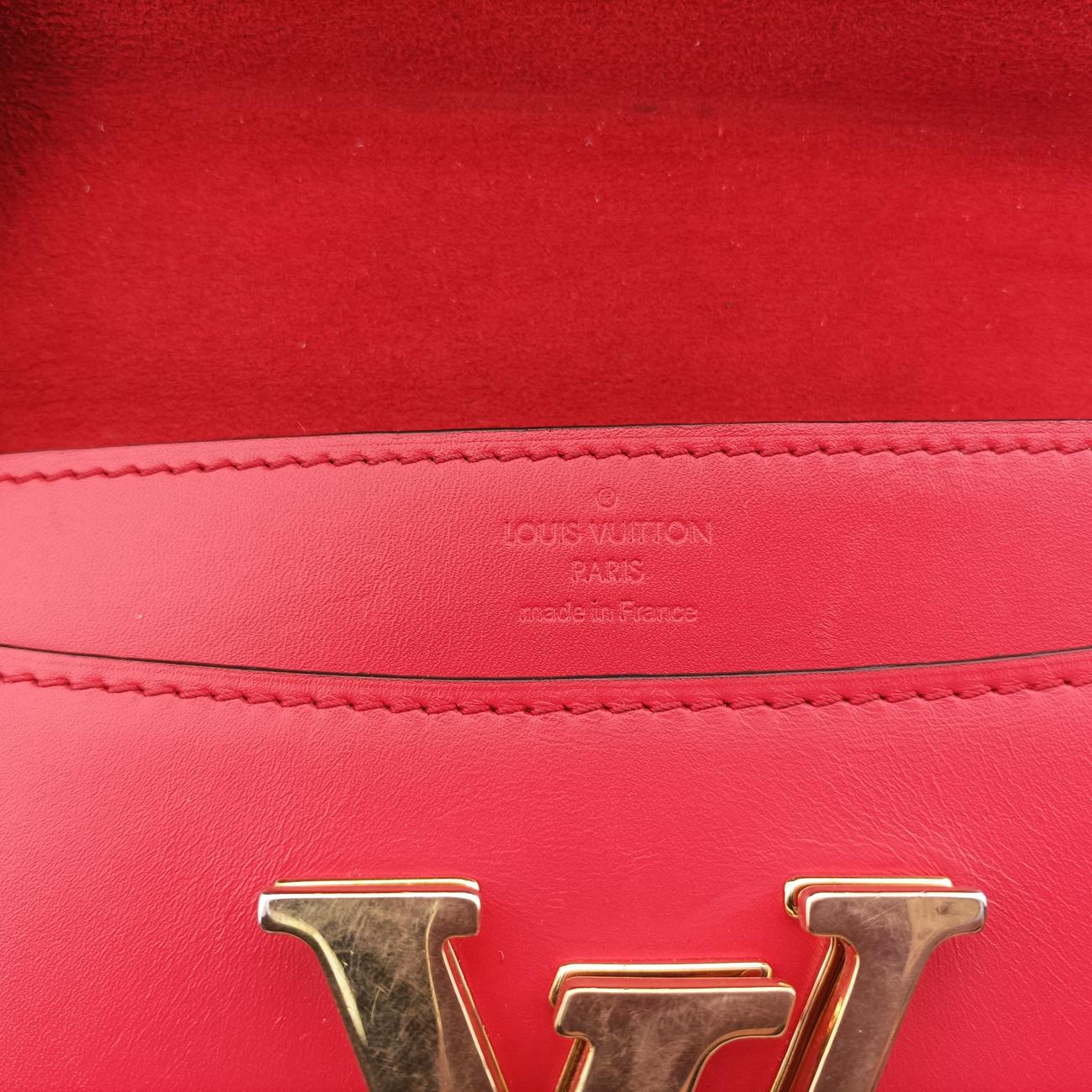 LOUISE MMredLeatherM41280TR4184ルイーズMMレッドレザーM41280TR4184