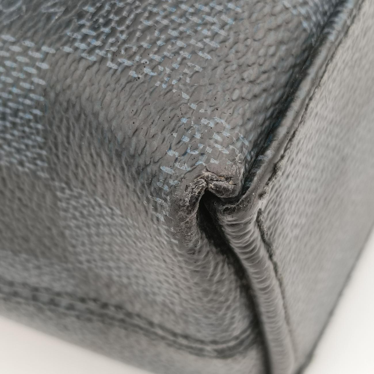 PORTE-DOCUMENTSBlack x NavyDamier CobaltN42241SR4174ポルトドキュマンジュール PDJブラック×ネイビーダミエ コバルトN42241SR4174