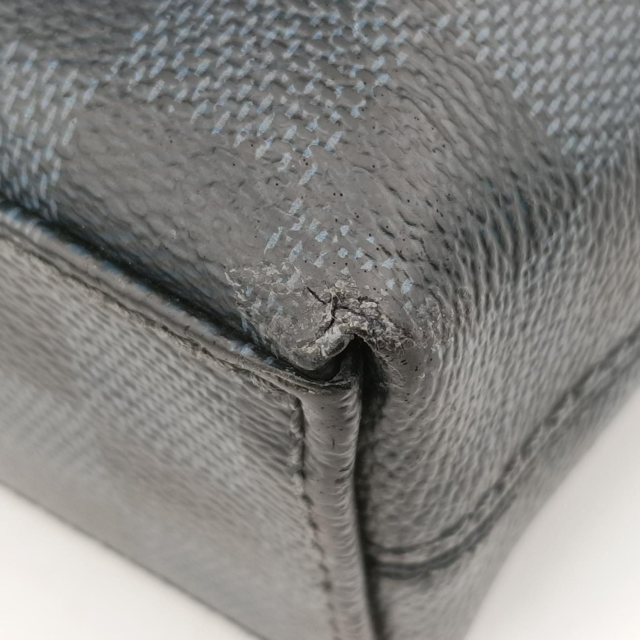 PORTE-DOCUMENTSBlack x NavyDamier CobaltN42241SR4174ポルトドキュマンジュール PDJブラック×ネイビーダミエ コバルトN42241SR4174