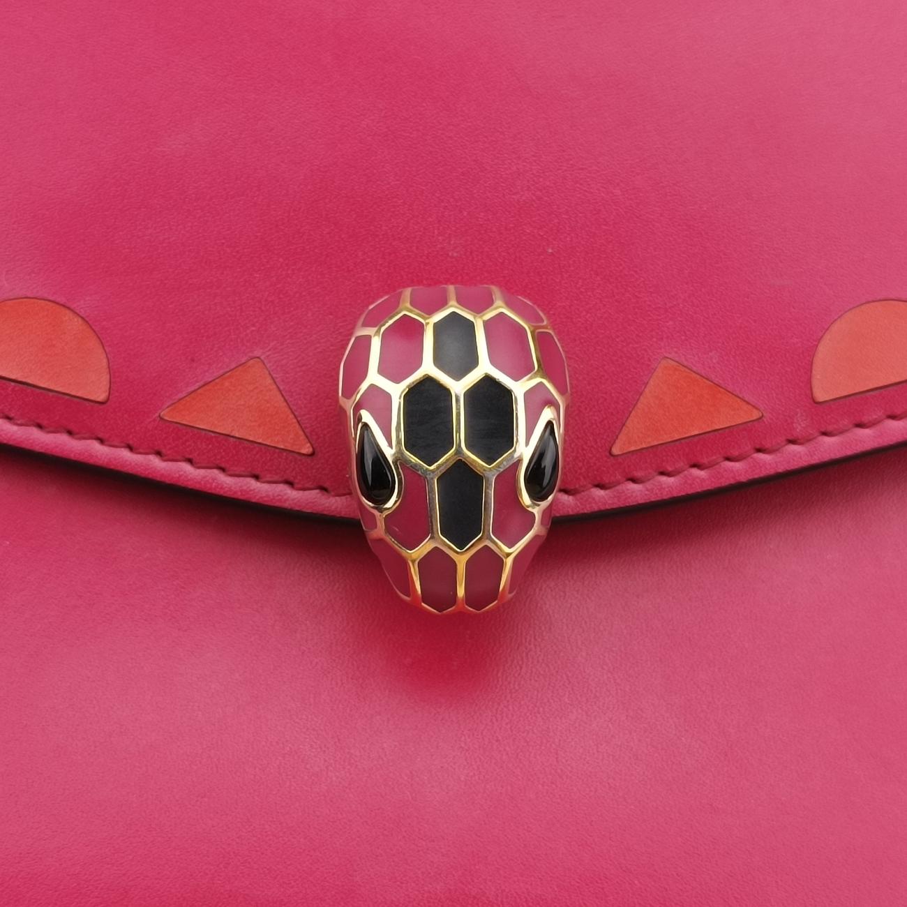 SERPENTI FOREVERRoseLeatherDP.E17 284510セルペンティ フォーエバーローズ レッドレザーDP.E17 284510