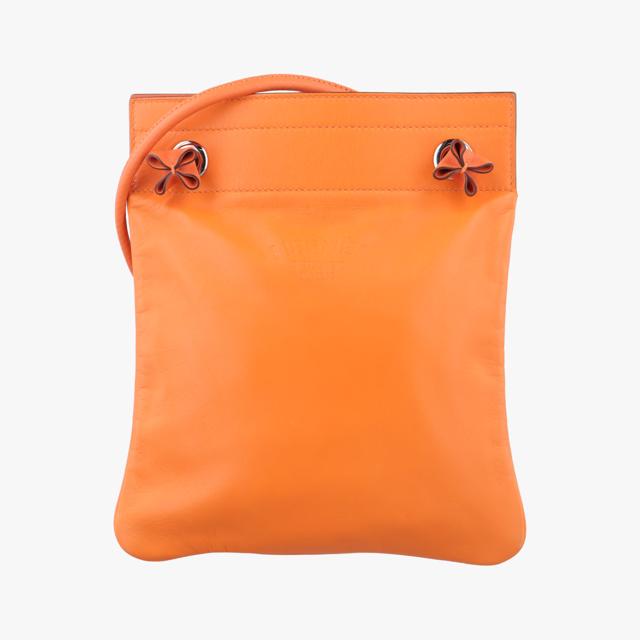 Sac Aline miniOrangelambskinD AM 002 UHサック アリーヌ ミニオレンジラムスキンD AM 002 UH