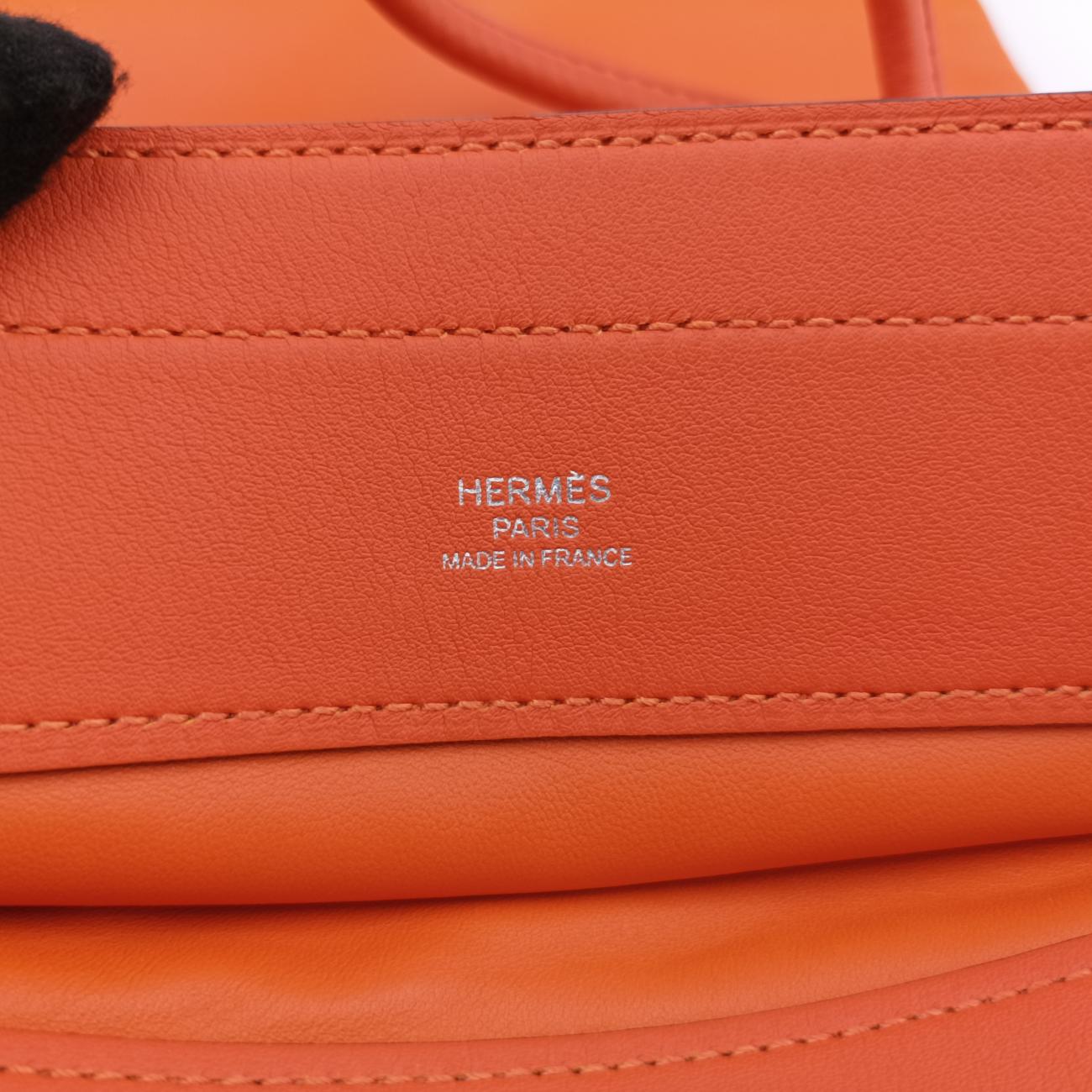 Sac Aline miniOrangelambskinD AM 002 UHサック アリーヌ ミニオレンジラムスキンD AM 002 UH