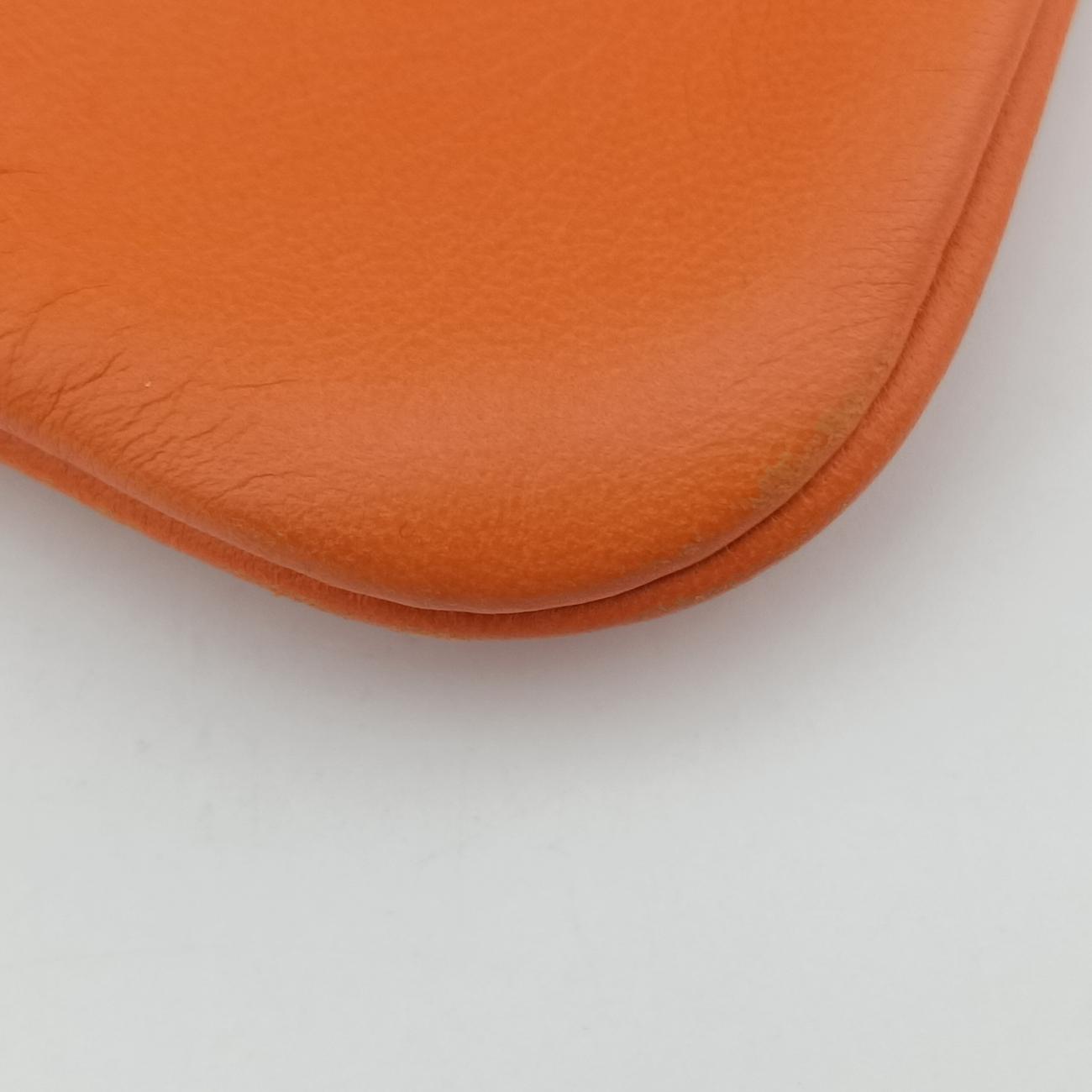 Sac Aline miniOrangelambskinD AM 002 UHサック アリーヌ ミニオレンジラムスキンD AM 002 UH