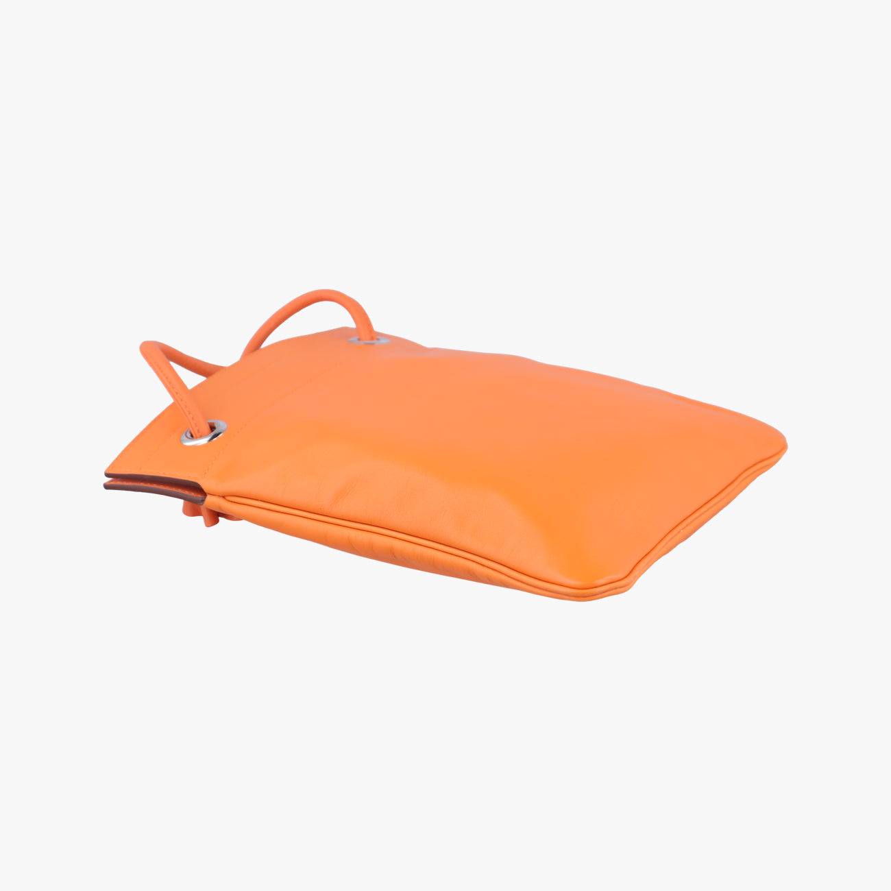 Sac Aline miniOrangelambskinD AM 002 UHサック アリーヌ ミニオレンジラムスキンD AM 002 UH