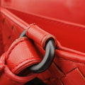 IntrecciatoRedlambskinB00028989MイントレチャートレッドラムスキンB00028989M