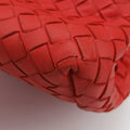 IntrecciatoRedlambskinB00028989MイントレチャートレッドラムスキンB00028989M