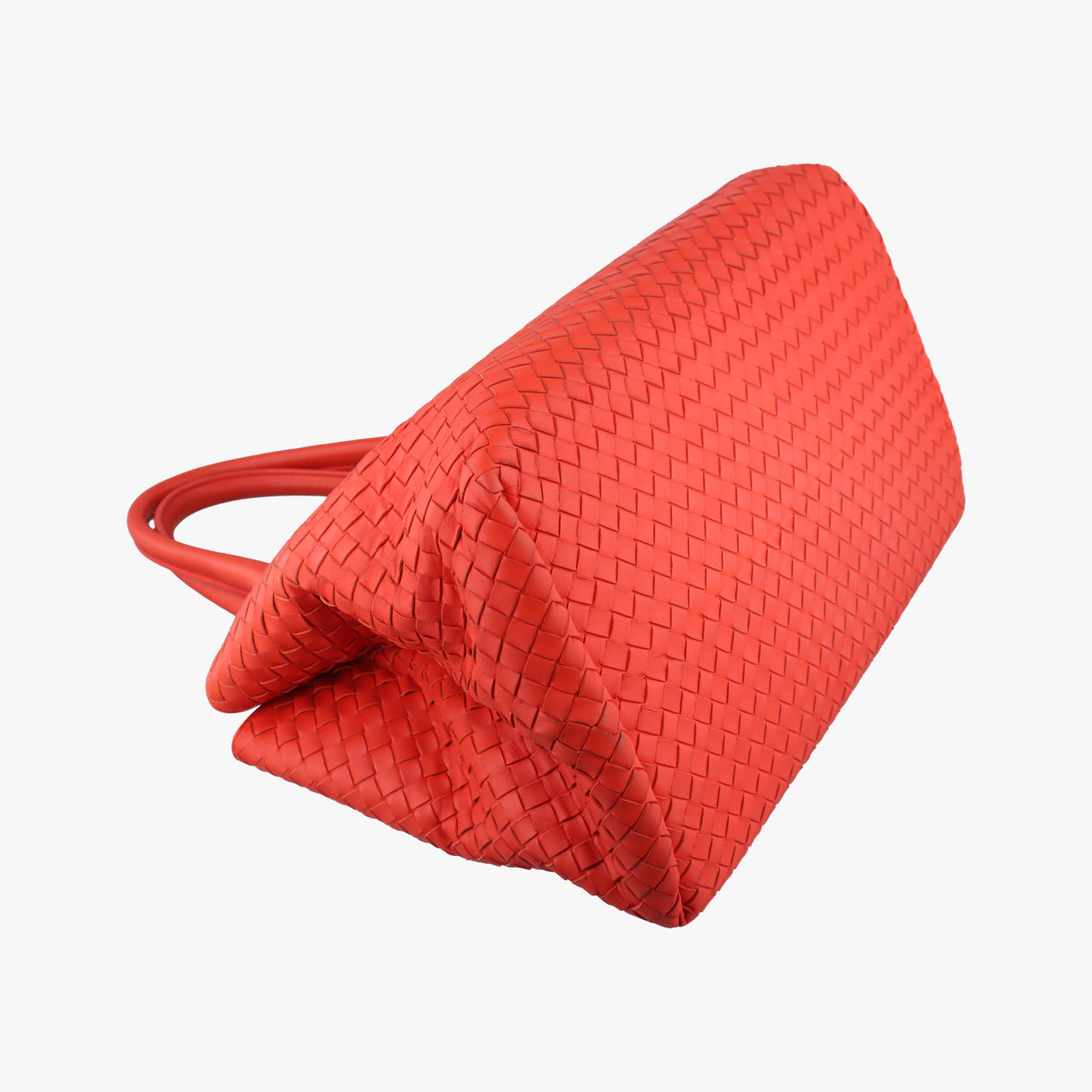 IntrecciatoRedlambskinB00028989MイントレチャートレッドラムスキンB00028989M