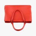IntrecciatoRedlambskinB00028989MイントレチャートレッドラムスキンB00028989M