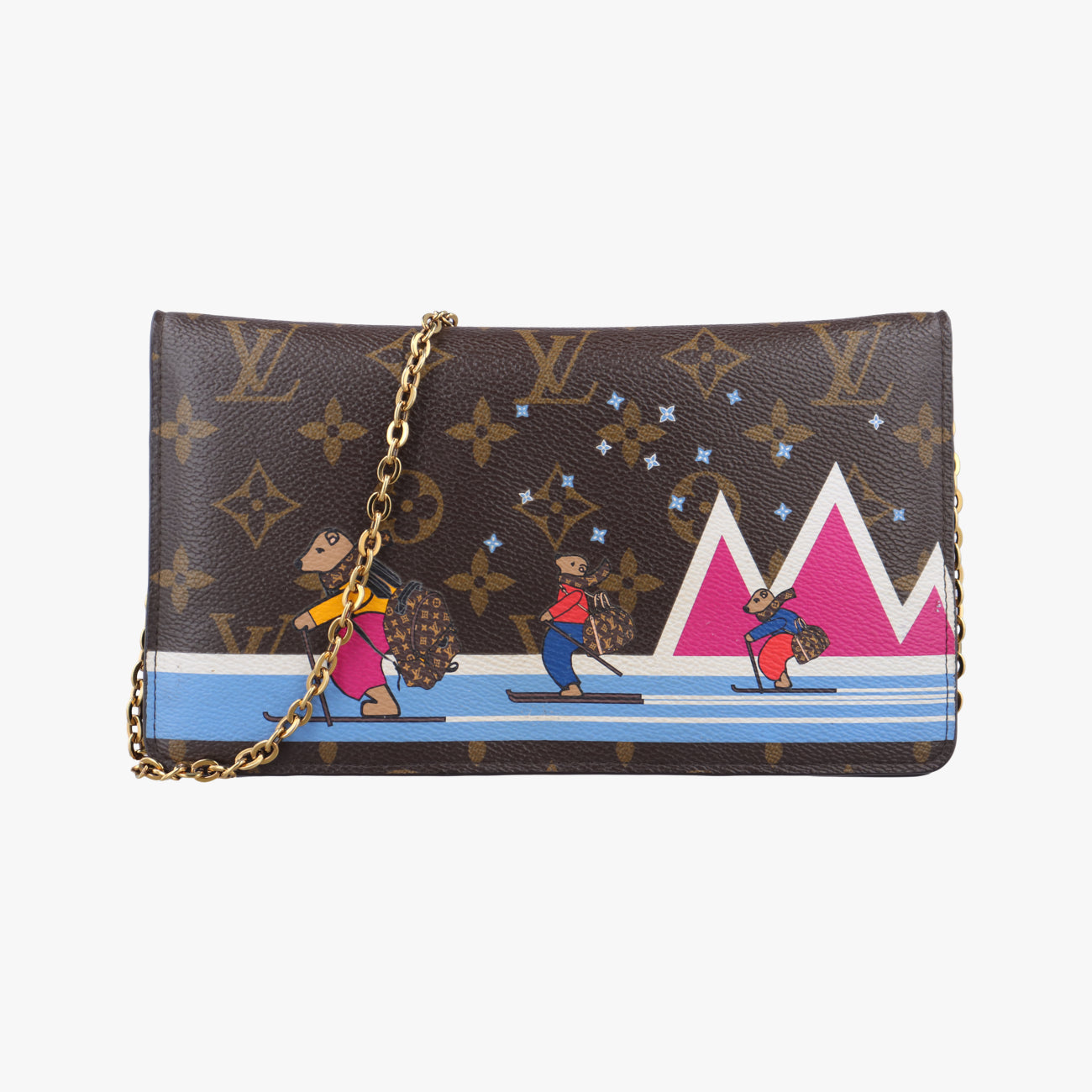 Pochette Weekendbrown×multiMonogram CanvasM63857UB4178ポシェット ウィケンドモノグラム/ブラウン系×マルチモノグラムキャンバスM63857UB4178