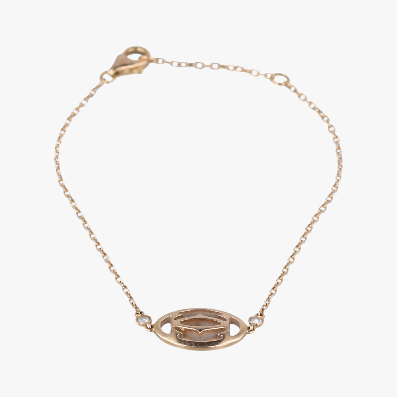 Logo Double C de CartierGoldenAU750B6038000SZ7787ロゴドゥーブルC ドゥ カルティエゴールドAU750B6038000SZ7787