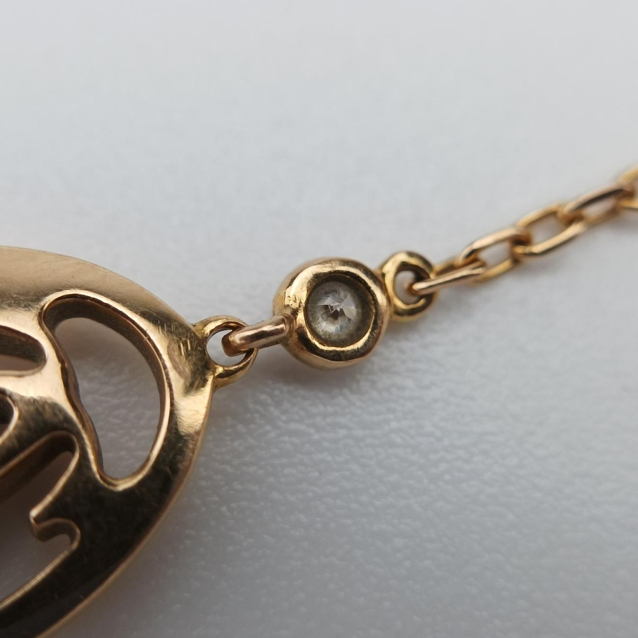 Logo Double C de CartierGoldenAU750B6038000SZ7787ロゴドゥーブルC ドゥ カルティエゴールドAU750B6038000SZ7787