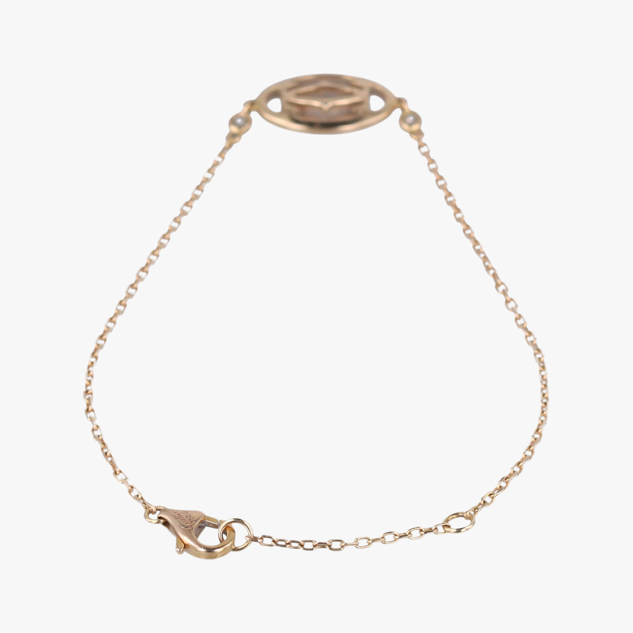 Logo Double C de CartierGoldenAU750B6038000SZ7787ロゴドゥーブルC ドゥ カルティエゴールドAU750B6038000SZ7787